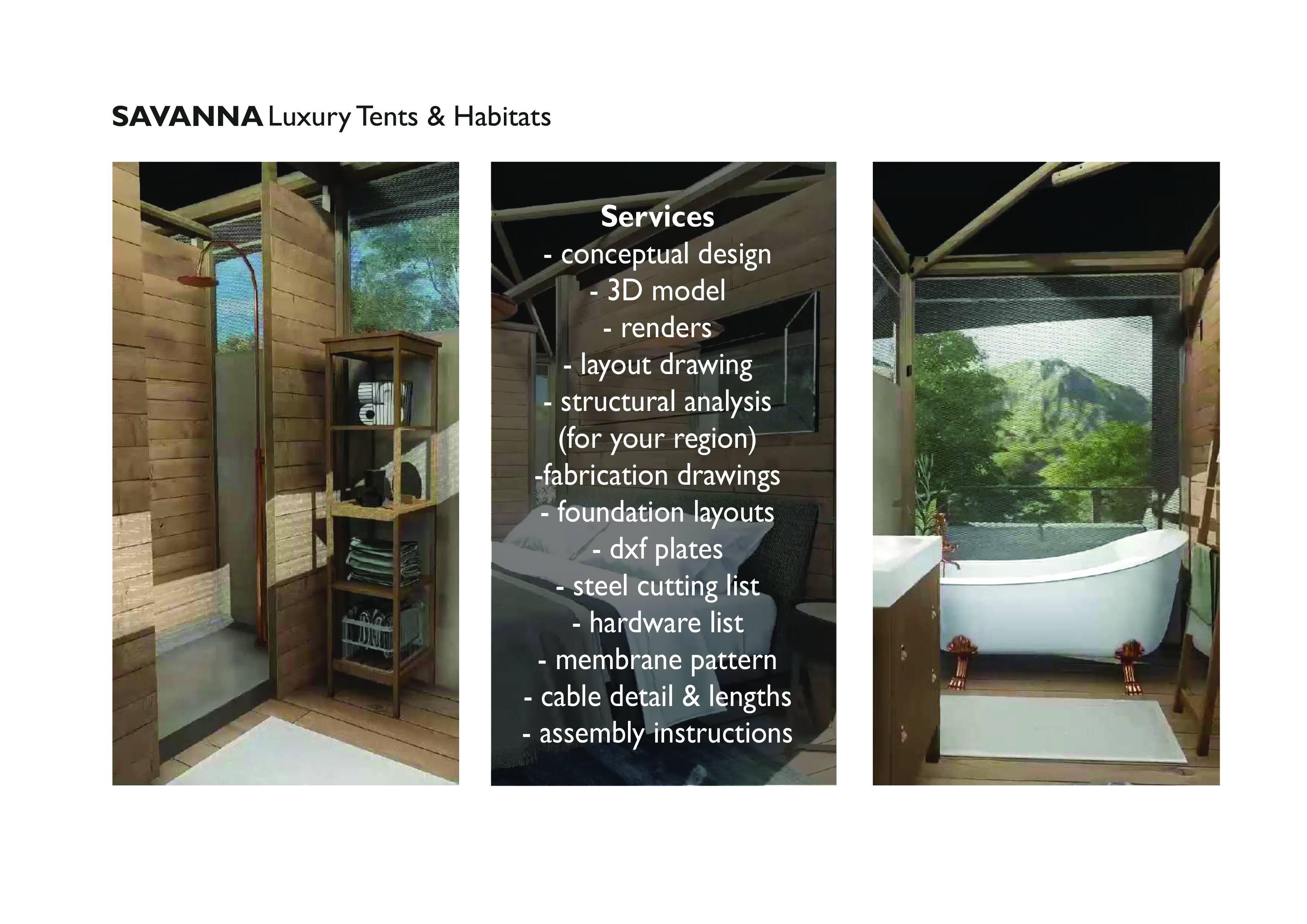 Savanna Luxury Tents & Habitats Catalogue 052023 01.cdr